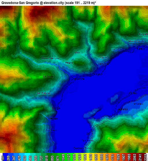 Zoom OUT 2x Gravedona-San Gregorio, Italy elevation map