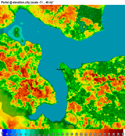 Zoom OUT 2x Portel, Brazil elevation map