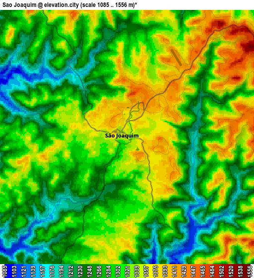 Zoom OUT 2x São Joaquim, Brazil elevation map