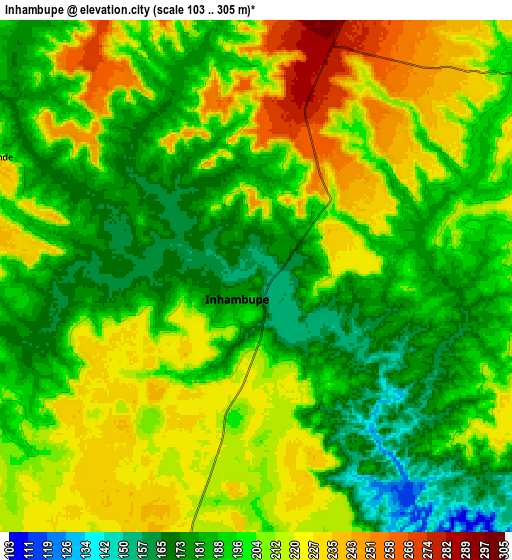 Zoom OUT 2x Inhambupe, Brazil elevation map