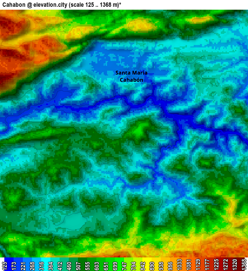 Zoom OUT 2x Cahabón, Guatemala elevation map