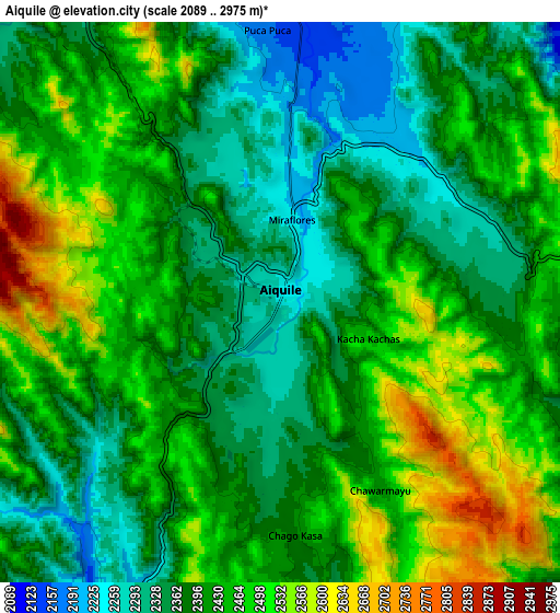 Zoom OUT 2x Aiquile, Bolivia elevation map