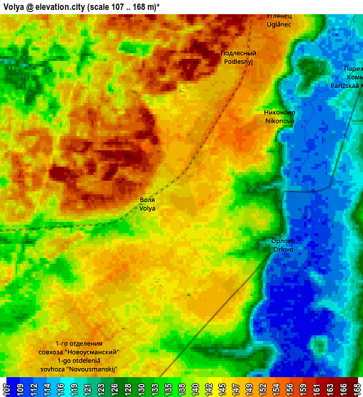 Zoom OUT 2x Volya, Russia elevation map
