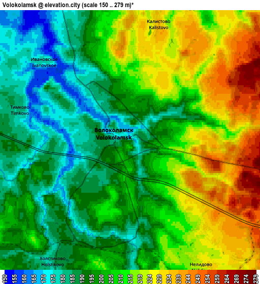 Zoom OUT 2x Volokolamsk, Russia elevation map