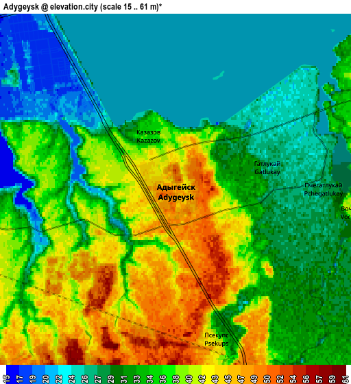 Zoom OUT 2x Adygeysk, Russia elevation map
