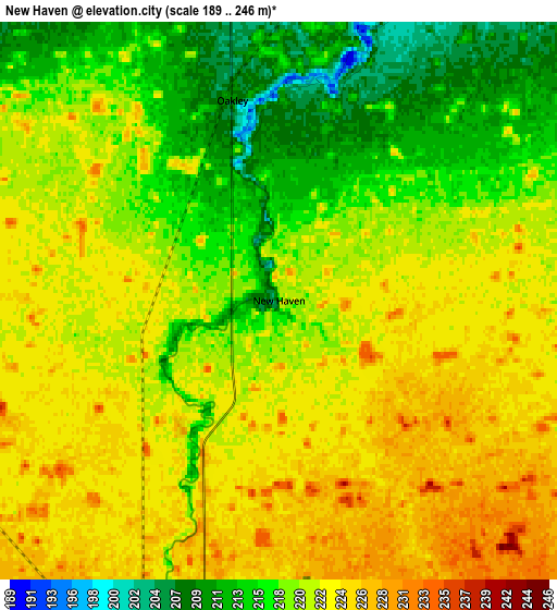 Zoom OUT 2x New Haven, United States elevation map