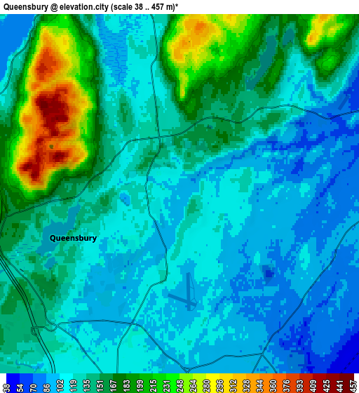 Zoom OUT 2x Queensbury, United States elevation map