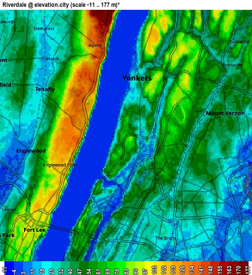 Zoom OUT 2x Riverdale, United States elevation map