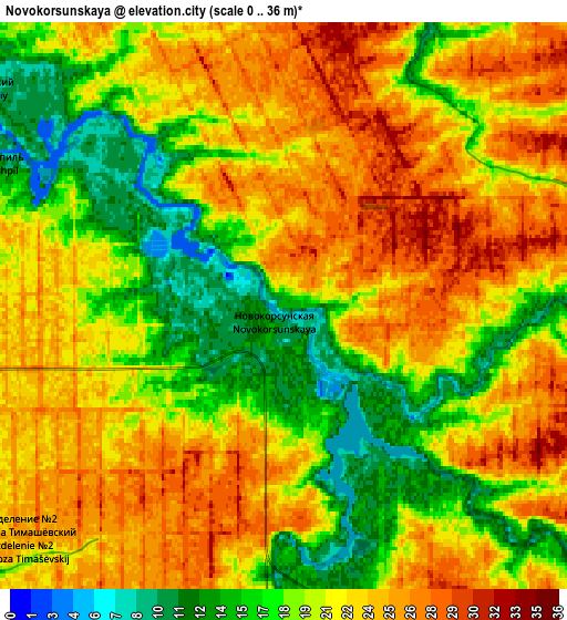 Zoom OUT 2x Novokorsunskaya, Russia elevation map