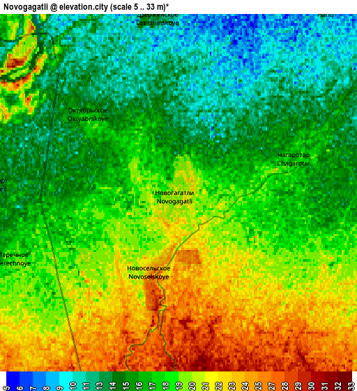 Zoom OUT 2x Novogagatli, Russia elevation map