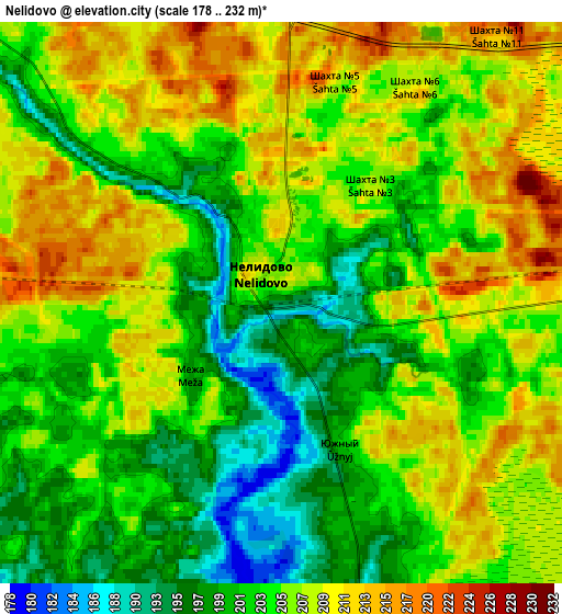 Zoom OUT 2x Nelidovo, Russia elevation map