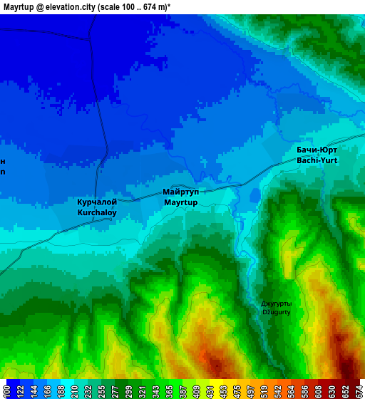 Zoom OUT 2x Mayrtup, Russia elevation map