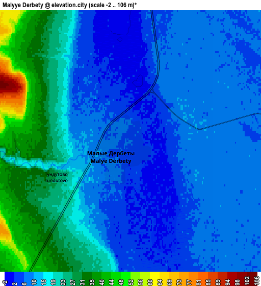 Zoom OUT 2x Malyye Derbety, Russia elevation map