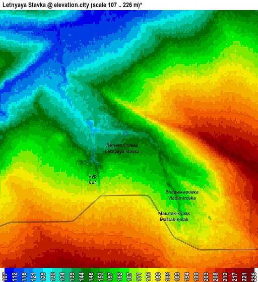 Zoom OUT 2x Letnyaya Stavka, Russia elevation map