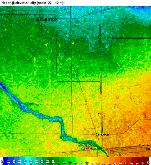 Zoom OUT 2x Heber, United States elevation map