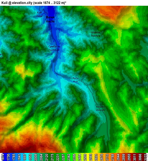 Zoom OUT 2x Kuli, Russia elevation map