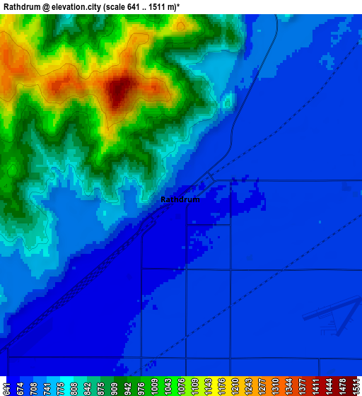 Zoom OUT 2x Rathdrum, United States elevation map