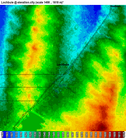 Zoom OUT 2x Lochbuie, United States elevation map