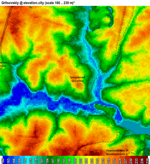 Zoom OUT 2x Gritsovskiy, Russia elevation map