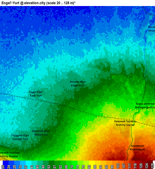 Zoom OUT 2x Engel’-Yurt, Russia elevation map