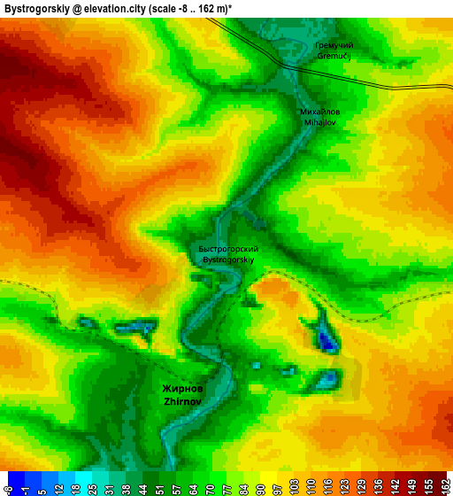 Zoom OUT 2x Bystrogorskiy, Russia elevation map