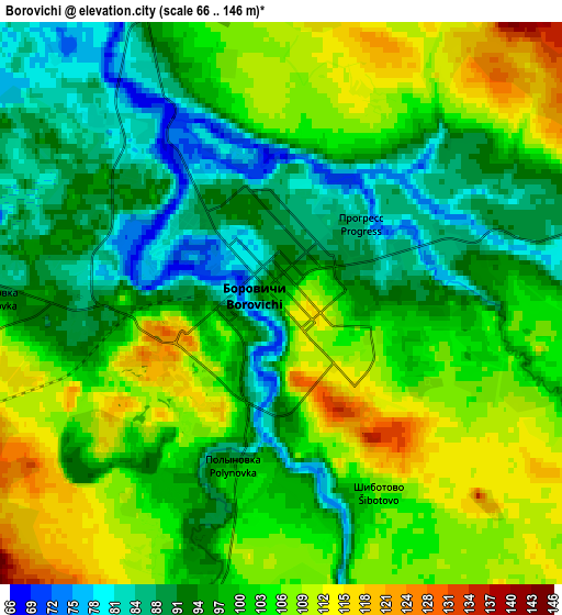 Zoom OUT 2x Borovichi, Russia elevation map