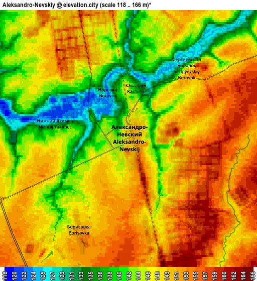 Zoom OUT 2x Aleksandro-Nevskiy, Russia elevation map