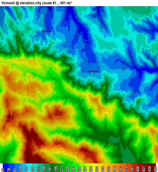 Zoom OUT 2x Voineşti, Romania elevation map