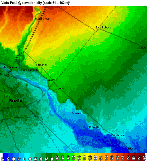 Zoom OUT 2x Vadu Paşii, Romania elevation map