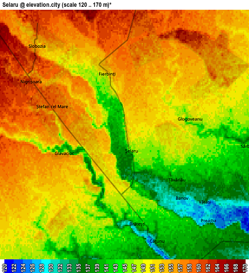 Zoom OUT 2x Şelaru, Romania elevation map