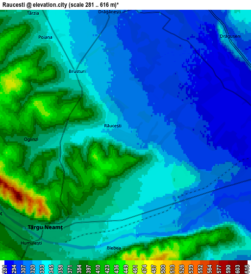 Zoom OUT 2x Răuceşti, Romania elevation map