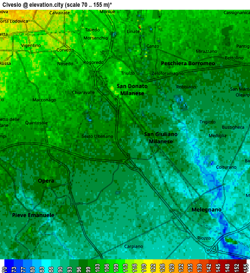 Zoom OUT 2x Civesio, Italy elevation map