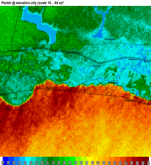 Zoom OUT 2x Perieţi, Romania elevation map