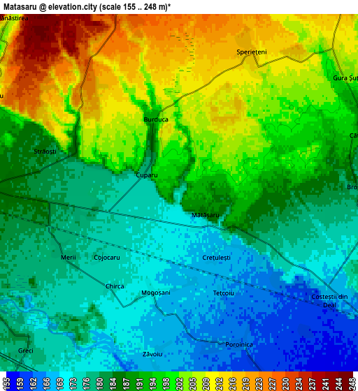 Zoom OUT 2x Mătăsaru, Romania elevation map