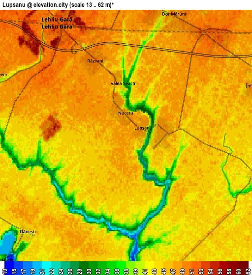 Zoom OUT 2x Lupşanu, Romania elevation map