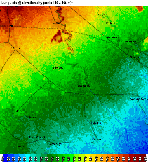 Zoom OUT 2x Lunguleţu, Romania elevation map