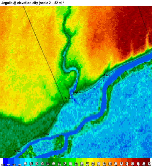 Zoom OUT 2x Jegălia, Romania elevation map