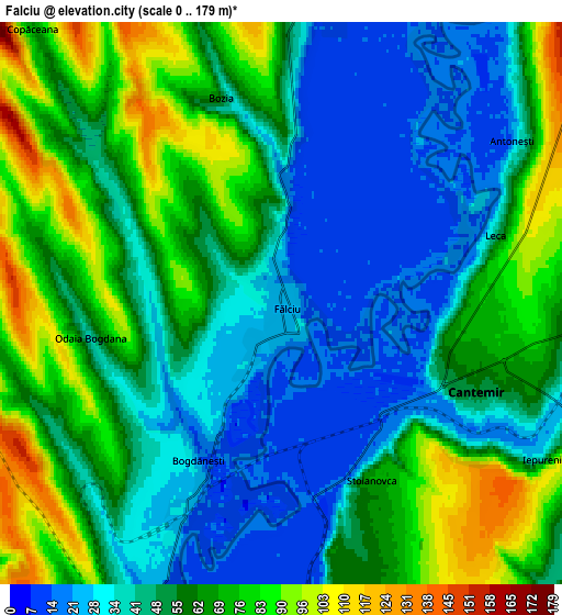 Zoom OUT 2x Fălciu, Romania elevation map