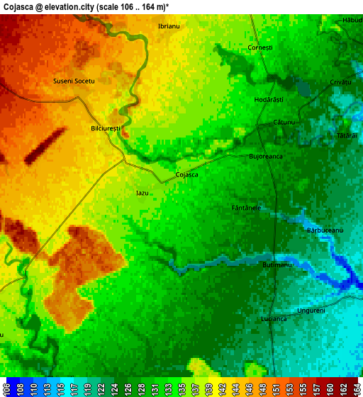 Zoom OUT 2x Cojasca, Romania elevation map