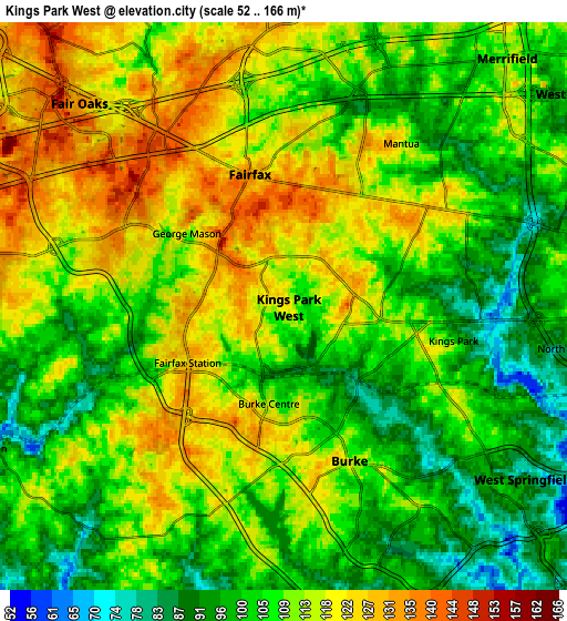 Zoom OUT 2x Kings Park West, United States elevation map