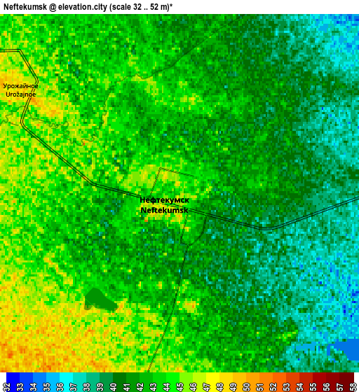 Zoom OUT 2x Neftekumsk, Russia elevation map