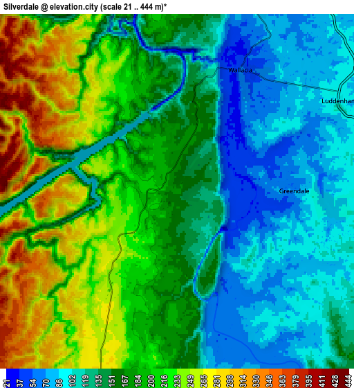Zoom OUT 2x Silverdale, Australia elevation map