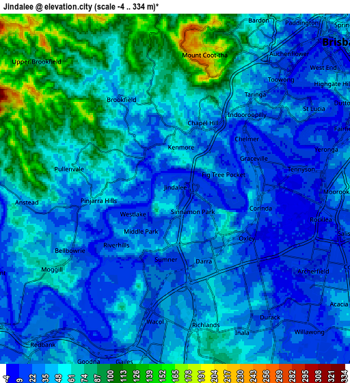 Zoom OUT 2x Jindalee, Australia elevation map