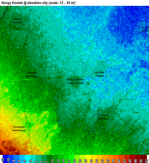 Zoom OUT 2x Novyy Kostek, Russia elevation map