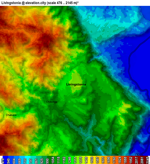 Zoom OUT 2x Livingstonia, Malawi elevation map