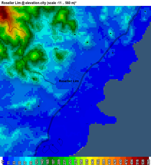 Roseller Lim elevation map