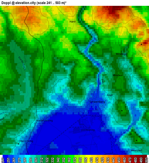 Doppl elevation map