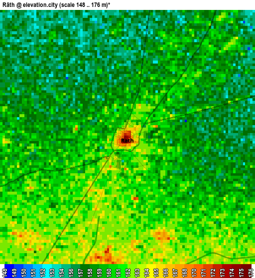 Rāth elevation map