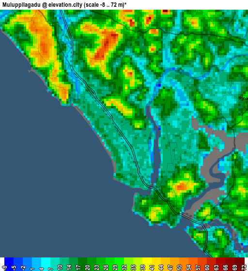 Muluppilagadu elevation map