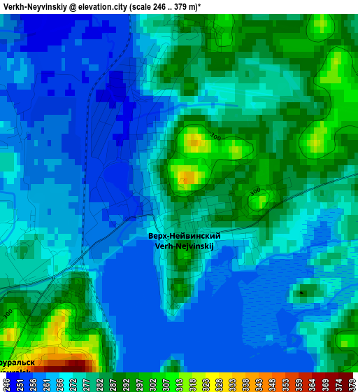 Verkh-Neyvinskiy elevation map